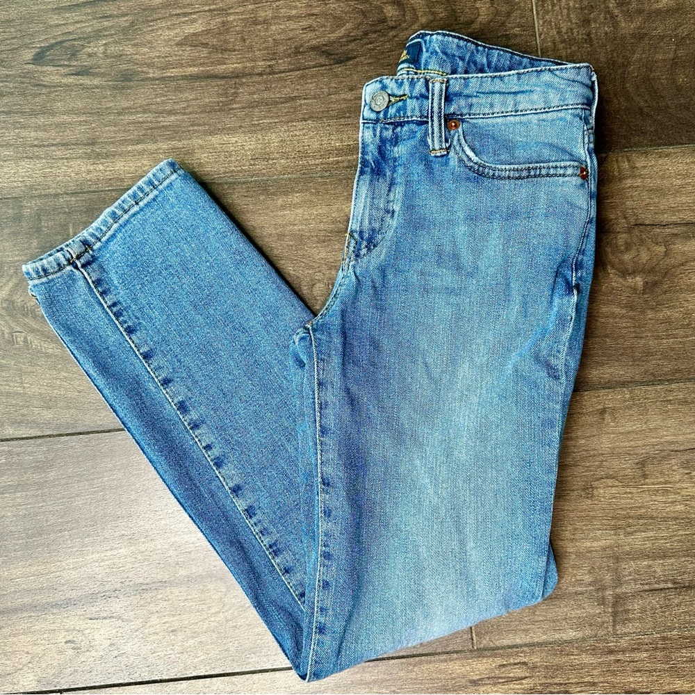 Polo Ralph Lauren Hampton Straight Jeans - Boys Size 12 - Light Wash Blue Denim